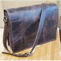 Genuine Leather Vintage Messenger Bag, Postman Bag