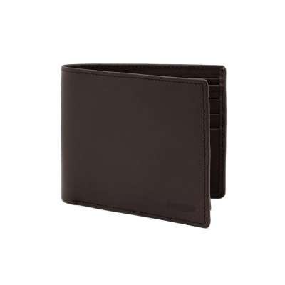 Mens leather wallet with credit card pockets & ID window